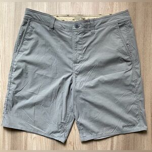 Patagonia Men’s Wavefarer Board Swim Trunks Shorts Size 34 Grey
